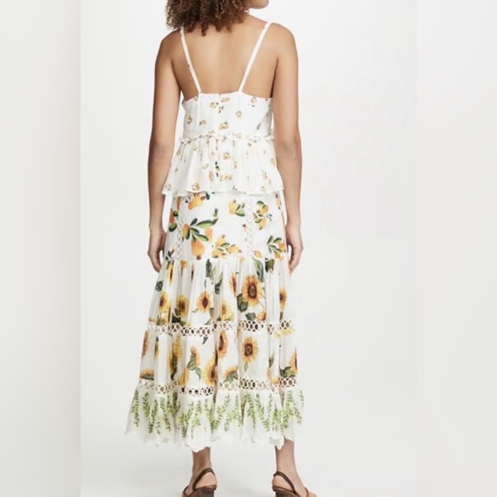 FARM Rio Sunflower Mix Print Dress Small - Picture 3 of 10